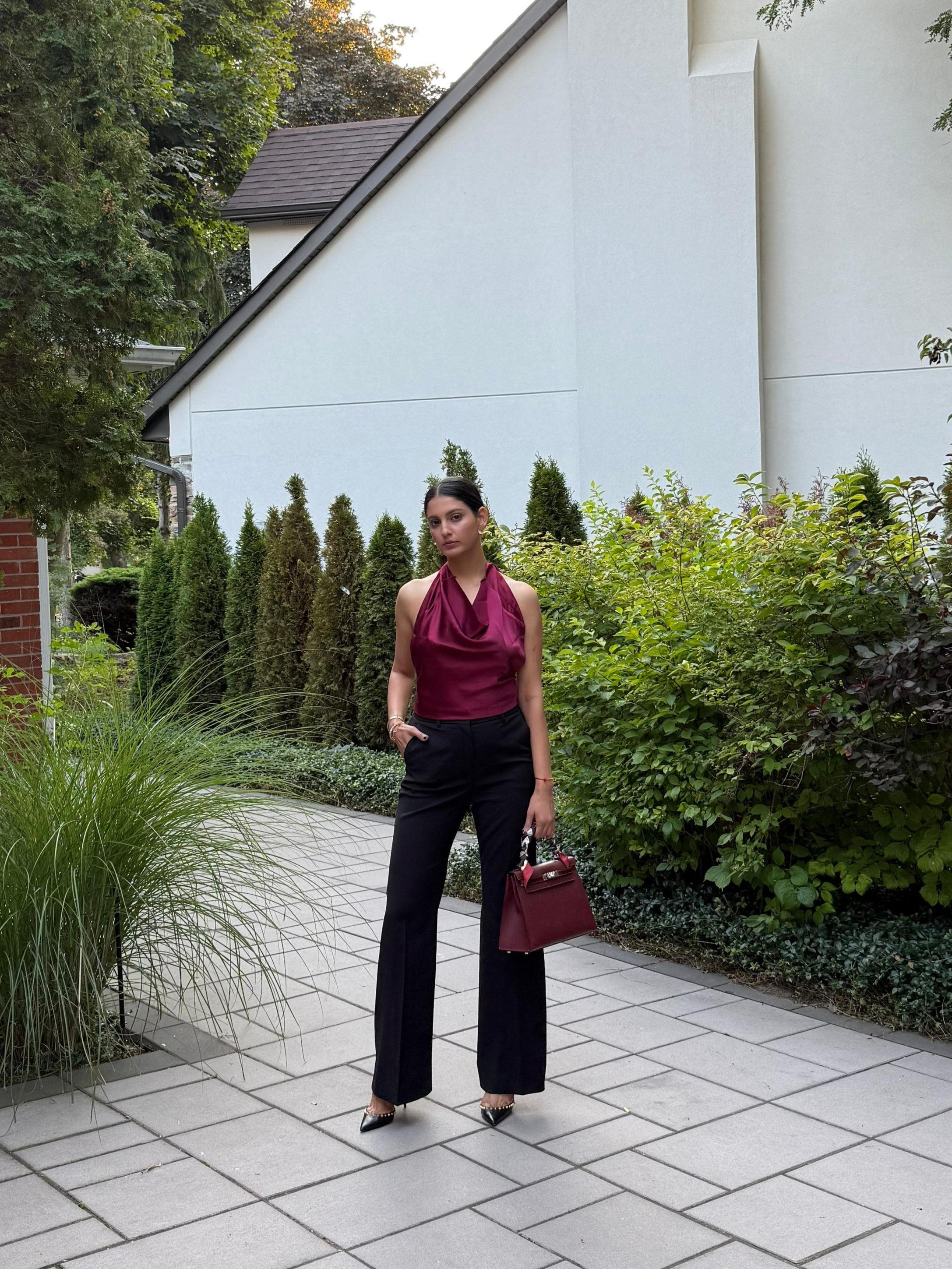 Burgundy Nova Top