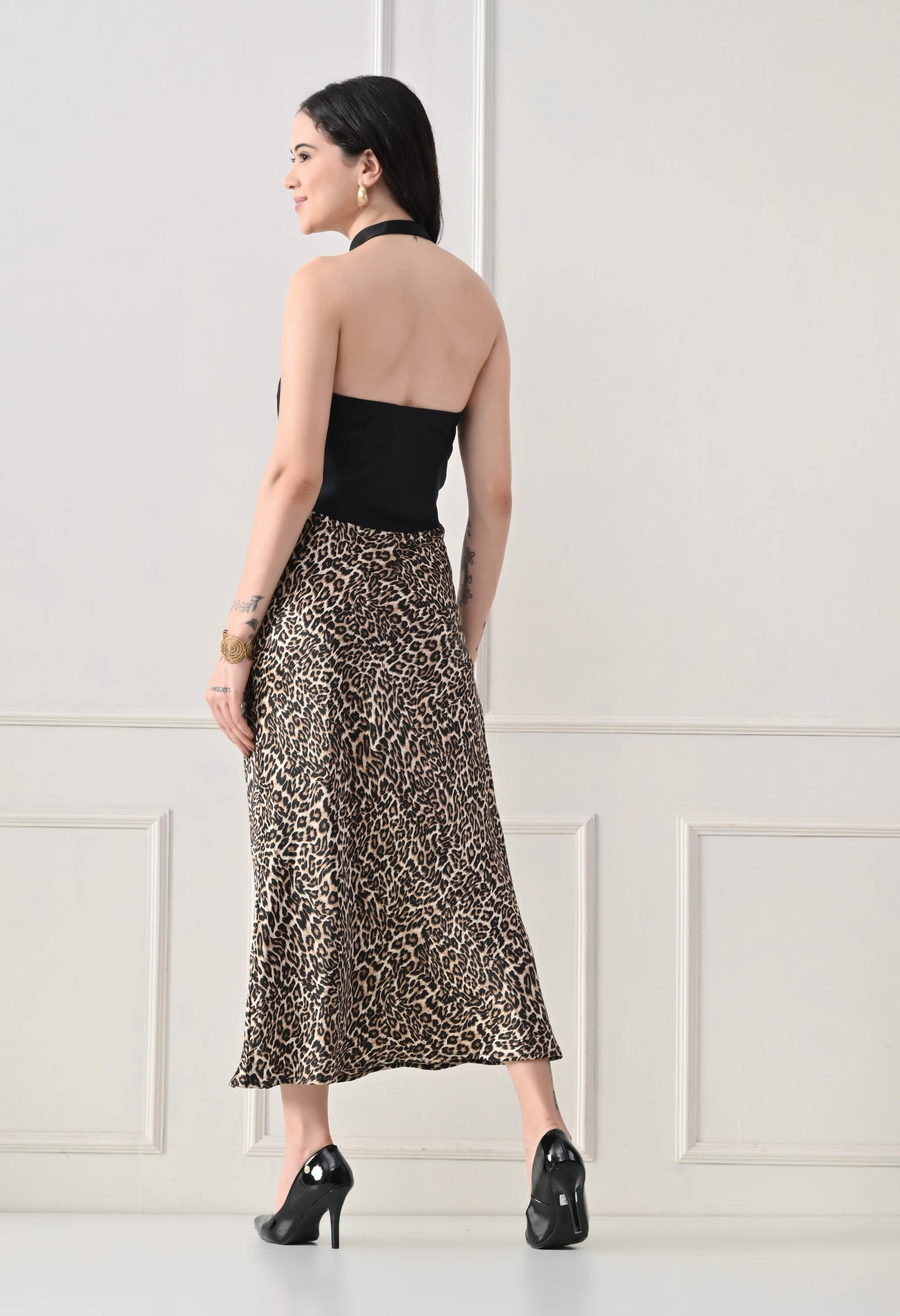Leopard Aria Skirt