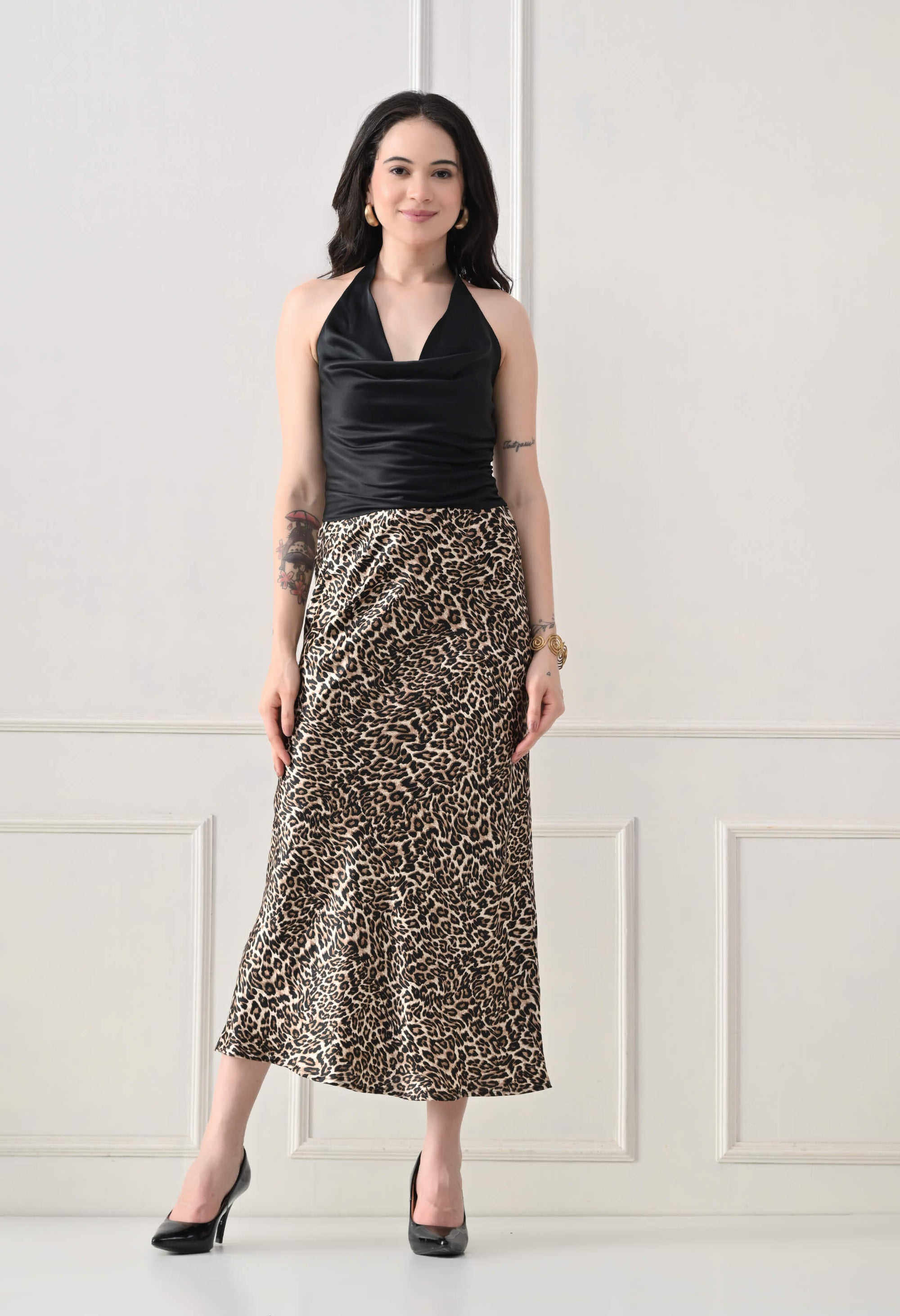 Leopard Aria Skirt