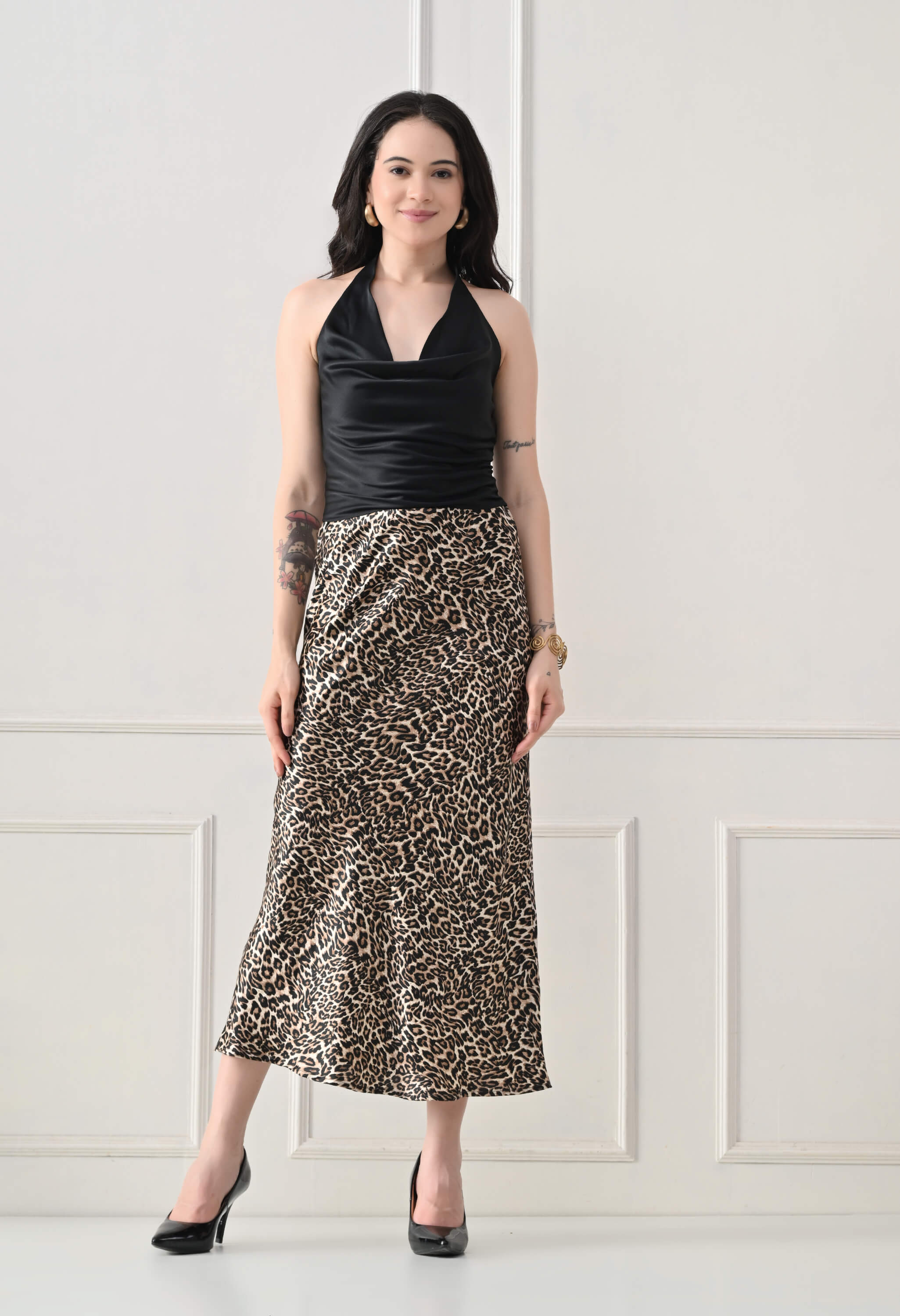 Leopard Aria Skirt