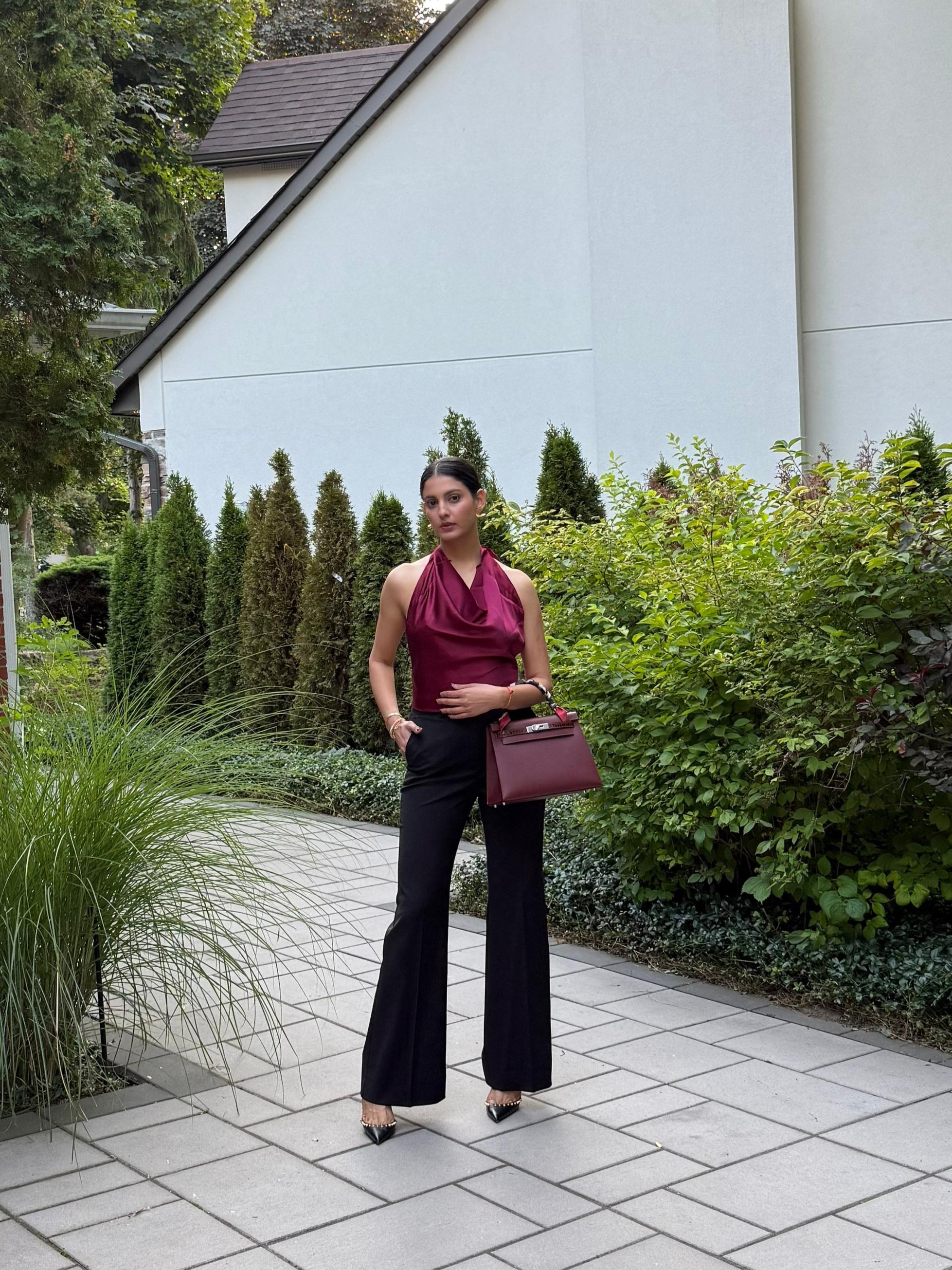 Burgundy Nova Top